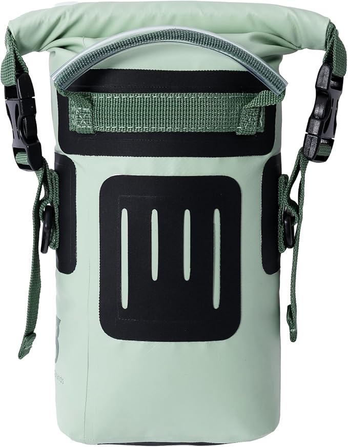 geckobrands Waterproof Phone Tote with 2L Dry Bag and Adjustable Strap – Protect Your Phone and Valuables While on The Go