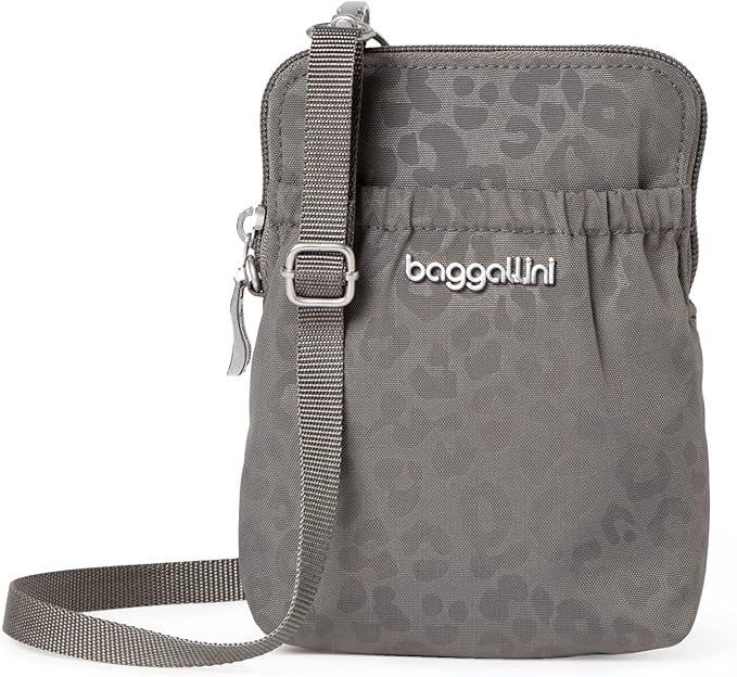 Baggallini Bryant Pouch Small Crossbody Bag for Women - Phone Purse with Crossbody Strap - Lightweight Crossbody Pouch