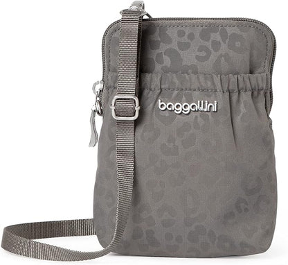 Baggallini Bryant Pouch Small Crossbody Bag for Women - Phone Purse with Crossbody Strap - Lightweight Crossbody Pouch