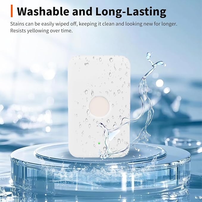 Case for Apple MagSafe Magnetic Power Bank– Soft Silicone Protective Cover Compatible with MagSafe Magnetic Power Bank,Shockproof Anti-Scratch Slim Fit Case,White