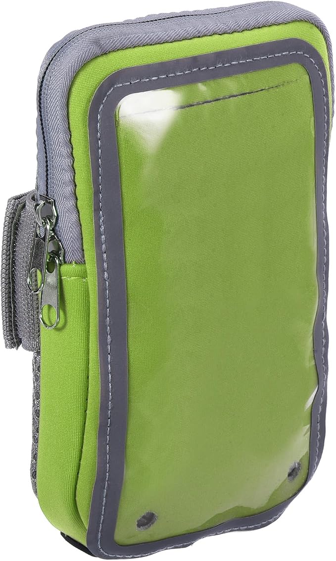 PATIKIL Phone Arm Bands for Running, Running Phone Holder Carrier Armband Cell Phone Holder for Runners, Green