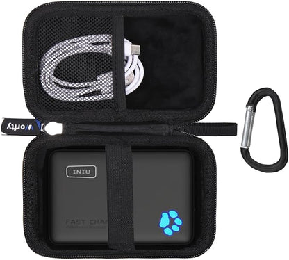 Case for INIU Ultra Slim 10000mAh(P41)/ INIU 45W Power Bank 10000mAh(P41L)/ Anker Nano Ultra-Slim 5,000mAh Magnetic Power Bank - Travel Protective Carrying Storage Bag