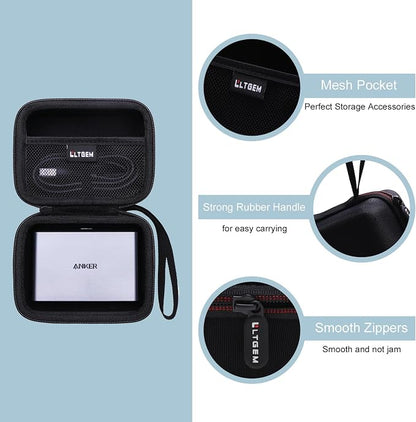 LTGEM Case Compatible with Anker Prime A2683 200W / A2345 250W Charger, Black