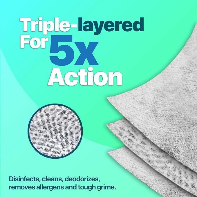 Mycolio Hospital Grade Disinfectant Wipes - 160 Wipes - 6" x 7"