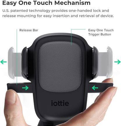 iOttie Easy One Touch Signature CD Slot Mount - Universal Car Phone Holder for iPhone, Google, Samsung, Moto, LG, and all other Smartphones