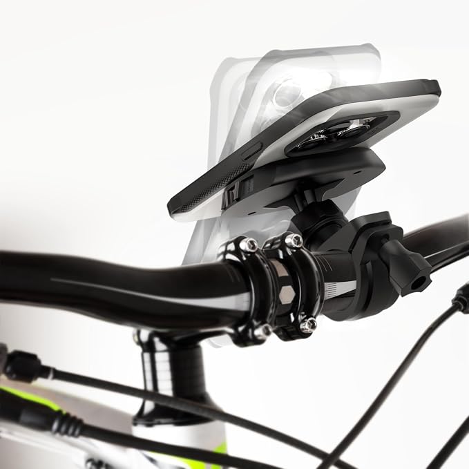 Ghostek EXEC6 Bike Mount Attachment - Bicycle Accessory Attachment (Black)