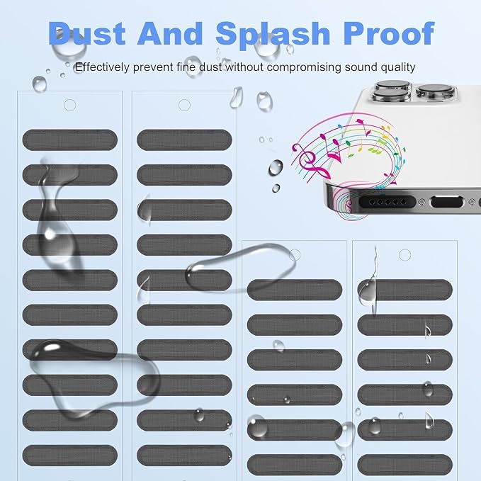 iPhone Dust Plug, iPhone Speaker Cover iPhone Charger Cover with iPhone Cleaning kit for Charging Port for iPhone 14 pro max/14 pro/14/13 pro max/13