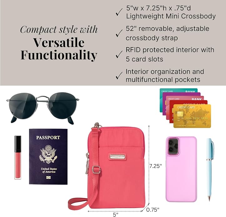 Baggallini The New Classic Collection Take Two RFID Bryant Crossbody