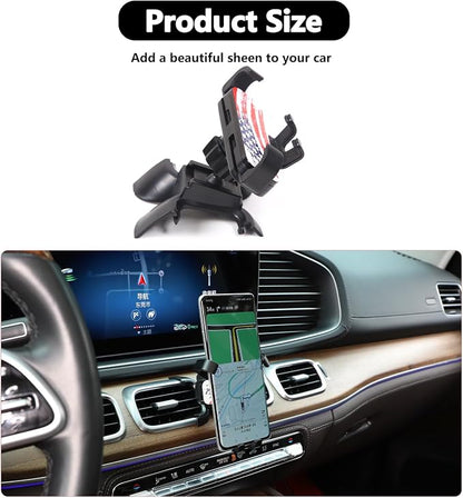 HAPPYHORSE Car Central Control Armrest Car Phone Mount Compatible wit GLE 350 450 GLS 400 450 2020-2023 Auto Mobile Phone Holder Accessories (Style C)