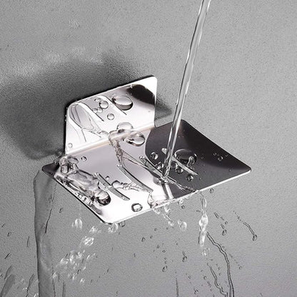 YUZP Soap Holder for Shower with Stainless Steel,Rustproof Soap Saver Sponge Holder for Bathroom,Tub,Kitchen Sink (2PCS Chrome)