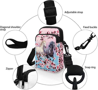 DISNIMO Small Crossbody Bags for Women Trendy Cross Body Cell Phone Shoulder Bags Purses with Adjustable Strap