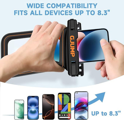 Waterproof Phone Pouch Floating 2 Pack, IP68 Dry Bag Compatible with iPhone 17 16 15 14 Pro Max, Underwater Phone Case for Snorkeling Beach Swimming Cruise Travel Essentials