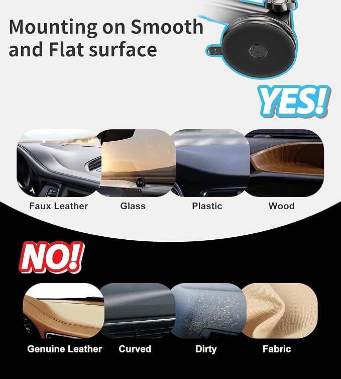 for Mag-Safe Car Mount Charger Dash Vent Windshield Wireless Car Charger with LED Light, Strong Magnetic Phone Holder for Car for iPhone 17 16 15 14 13 12 Series(Cyan)