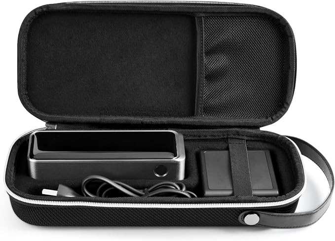 Hard Travel Case for Anker Prime Power Bank 27,650mAh (250W) & 100W Charging Base, All-in-One EVA Organizer with Anti-Crush Design & Tangle-Free Storage (Box Only)