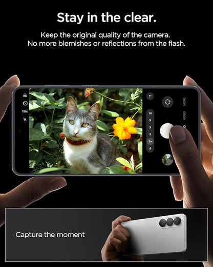 Spigen Camera Lens Screen Protector [GlasTR EZ Fit Optik Pro] Designed for Galaxy S26 [Case Friendly][2 Pack]