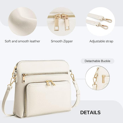 Crossbody Purses for Women Small Crossbody Bags for Women with Built in RFID Wallet