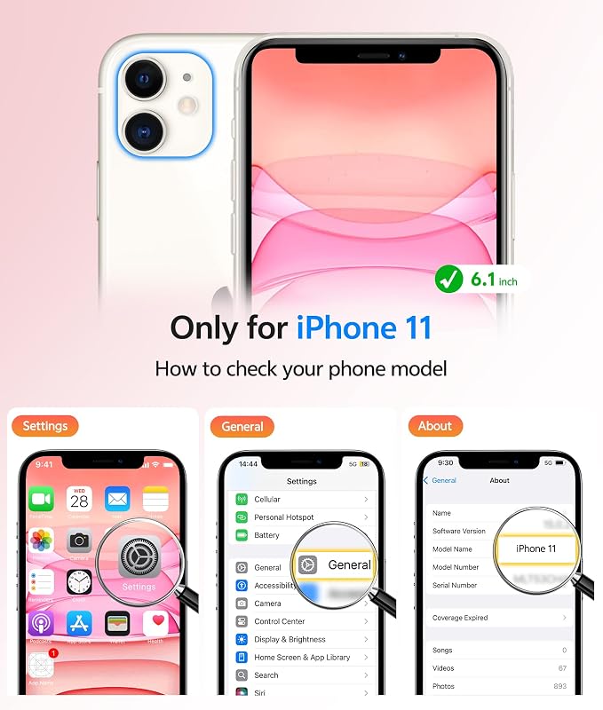 FNTCASE for iPhone 11 Case: [Compatible with Magsafe] Translucent Matte Magnetic Cases [Full Camera Protection] Military Grade Shockproof Protective Phone Cover - Light Pink