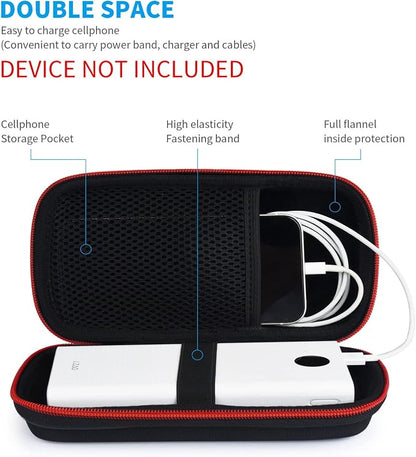 Skynew Hard Travel Case for Ekrist/LanLuk Portable Charger Power Bank 25800mAh, Power Bank Case for Anker PowerCore 10000mAh, Samsung T7 Touch and Seagate Portable 2TB