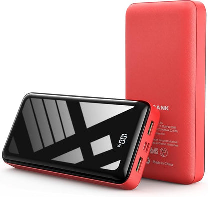 Power Bank 50000mAh 22.5W Fast Charging Portable Charger, USB C Quick Charge with 3 Outputs&2 Inputs, LED Display, High Capacity External Cell Phone Battery Pack for iPhone, iPad, Android
