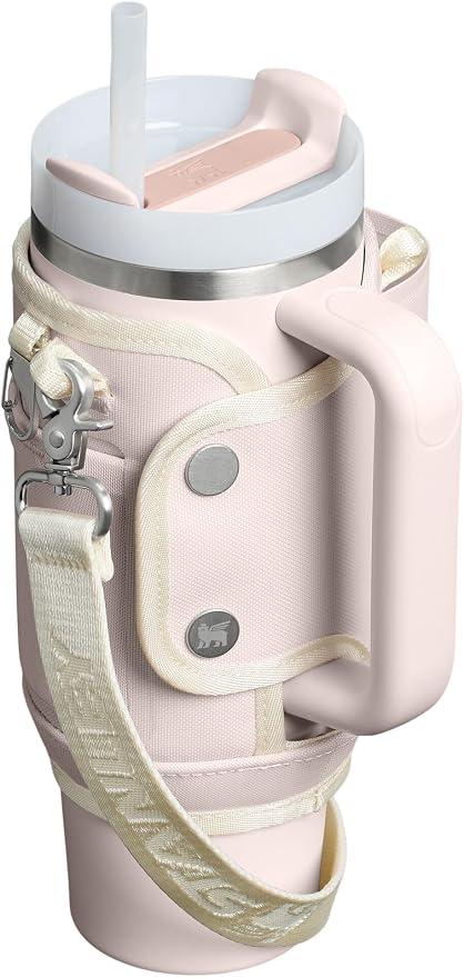 STANLEY All Day Quencher Carry All for 40 oz Tumbler with Handle | Crossbody Bag with Phone Holder Pocket, Card Sleeve & Detachable Strap | Water Bottle Carrier Bag | BPA-Free |