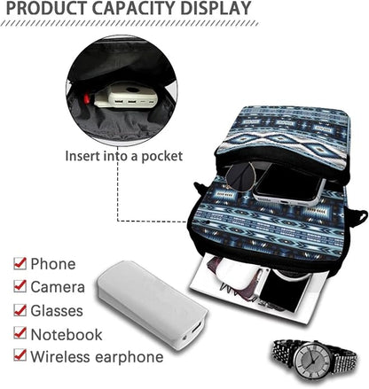 Men's Crossbody Bag, Small Cell Phone Wallet, Women's Shoulder Handbag, Travel Gym Bag