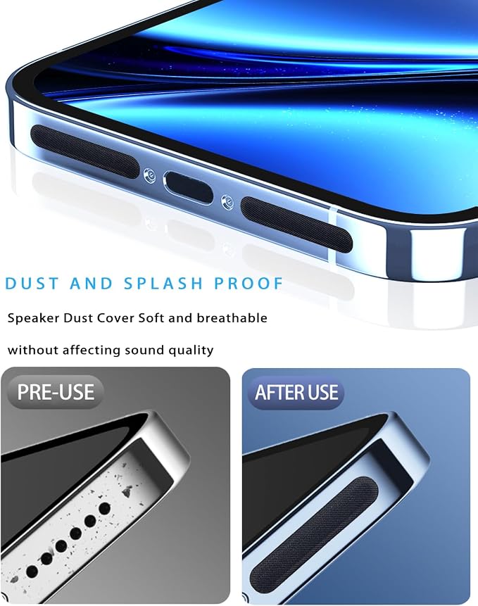 Mobile Phone Dustproof Net Stickers Speaker Mesh Anti Dust Proof Adhesive Sticker Universal Protect Trumpet Accessories Gift With Tweezers and Cleaning Brush