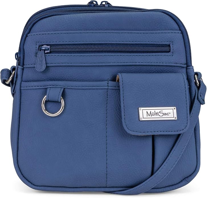 Multisac Women's MultiSac North South Mini Zip Around Crossbody