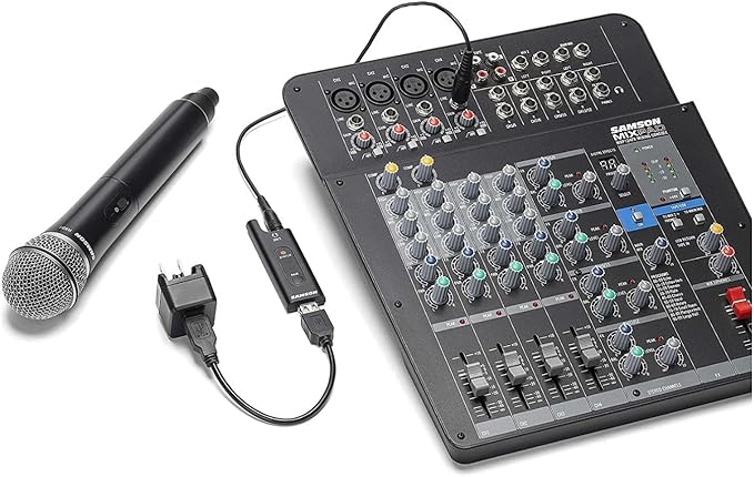 SAMSON Stage XPD2 Handheld USB Digital Wireless Q6 Microphone Mic+Clip