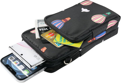 Cell Phone Crossbody Zipper Purse Armband Wallet Pouch for Samsung Galaxy S26 Ultra S25 S24 S23 FE A17 A16 A15 A26 A36