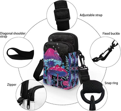 DISNIMO Small Crossbody Bags for Women Trendy Cross Body Cell Phone Shoulder Bags Purses with Adjustable Strap