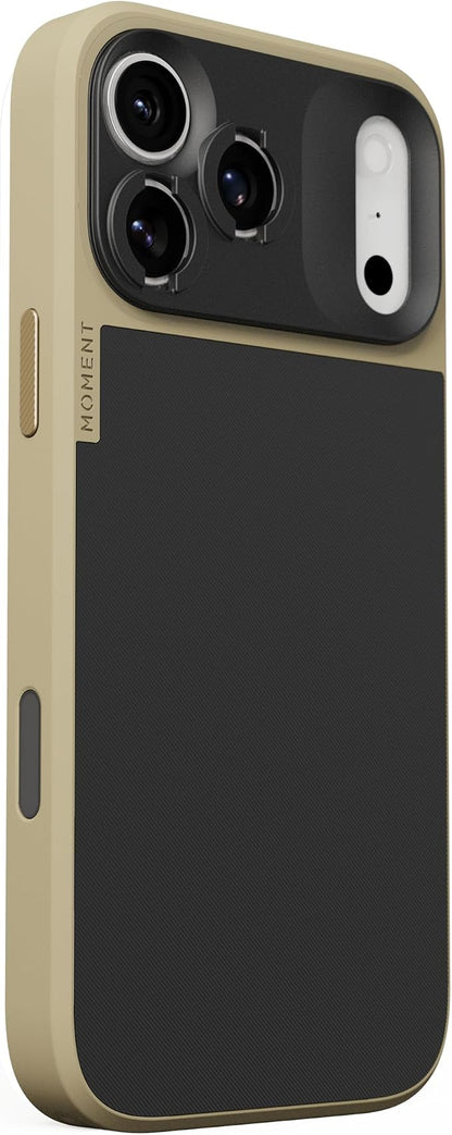 Moment Camera Case for iPhone 17 (Beige, iPhone 17 Pro Max)