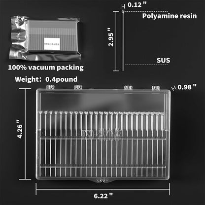 Full Frame Camera Sensor(Ccd/CMOS) Cleaning Swab- Anti Static Dust Rods for Cleaning Camera Lenses，PCB，semiconductors and Sensitive Electronics. (Transparent-100Packs, Electrostatic adsorption)