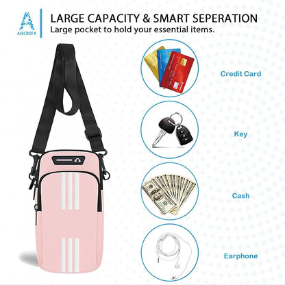 Running Armband, Cell Phone Purse Small Crossbody Bags for Women Men Kids Pouch for iPhone 15/14/13 pro/Plus/xs/xr/xs max, Galaxy S22 Ultra and More