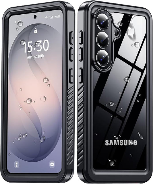 MOZOTER for Samsung Galaxy S26 Plus Case Waterproof,[IPX8 Underwater Case][Full Body Shockproof & Military Dropproof] Built-in Screen Protector Clear Sound Quality for Samsung S26 Plus 6.6 inch-Black