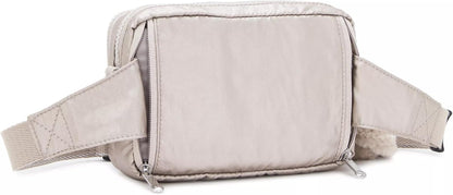 Kipling Women’s Abanu Multi Crossbody Bag, Lightweight, Adjustable Nylon Waist Pack with Multi-Compartment Zip Pockets