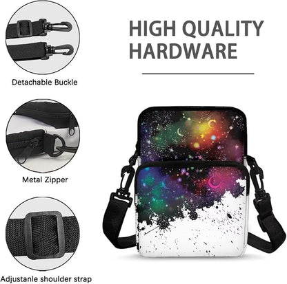 Men's Crossbody Bag, Small Cell Phone Wallet, Women's Shoulder Handbag, Travel Gym Bag