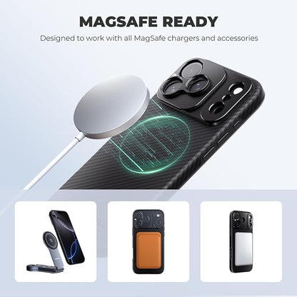 FREEWELL Pro Filmmaker Case for Phone 17 Pro Max - Magnetic Filter & 17mm Lens Mount Black