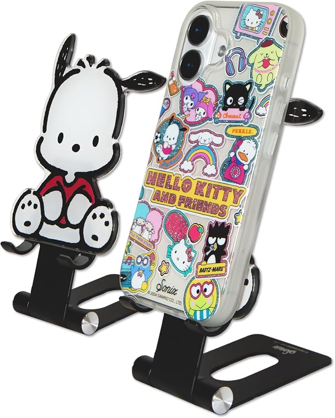 Sonix x Sanrio Character Phone Stand | Adjustable Cell Phone Holder, Desk Stand, Dock | Pochacco