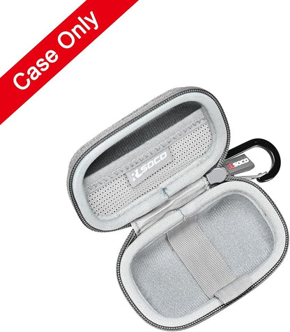 RLSOCO Carrying Case for Anker Nano Power Bank with Built-in USB-C Connector/with Built-in MFi Certified Lightning Connector Portable Charger - Grey (Case Only)