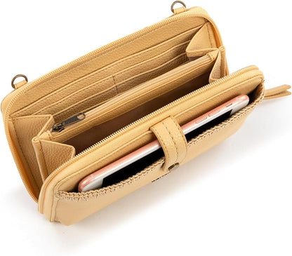 The Sak Iris Smartphone Crossbody Purse - Small Women's Cellphone Bag & Wallet For Everyday- Convertible Wristlet With Zipper