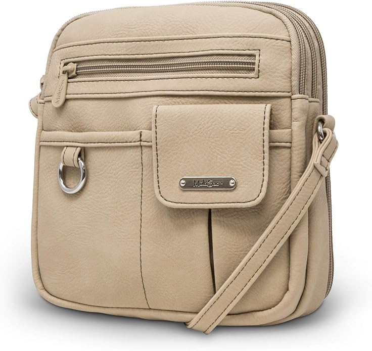 Multisac Women's MultiSac North South Mini Zip Around Crossbody