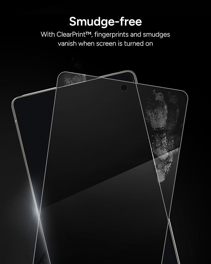 ZAGG Glass Elite Samsung Galaxy S25 Ultra Screen Protector – Ultra-Strong Tempered Glass, Scratch-Resistant, EZ Apply Installation, InvisibleShield, Made with Recycled Materials