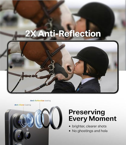 TORRAS for Samsung Galaxy S26 Ultra Camera LENs Protector, 1:1 Perfect Fit&HD Clear, [9H+] Military-Grade, Case Friendly, Anti-Scratch, Anti Fingerprint, Easy Installation, Metal Frame, Black