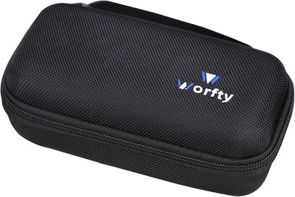 Case for VRURC for VEGER for charmast Portable Power Bank Built-in Cables - Travel Protective Carrying Storage Bag (Case Only) (Black)