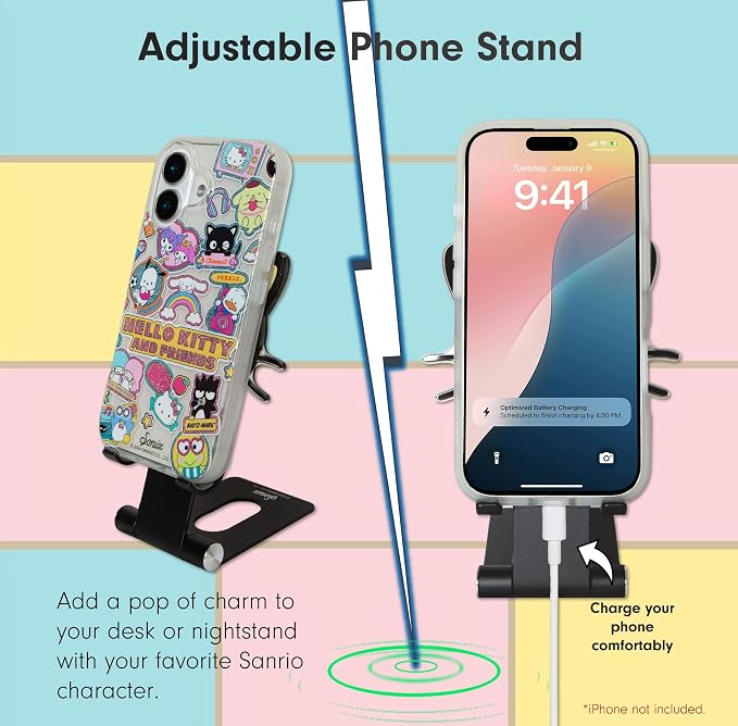 Sonix x Sanrio Character Phone Stand | Adjustable Cell Phone Holder, Desk Stand, Dock | Chococat Cat