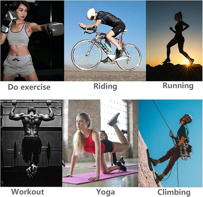 Running Belt for Women Waterproof Slim Running Belt Fanny Pack Ultra Light Waist Pack Bag Adjustable Running Waist Pouch Phone Holder for Hiking Cycling Workout Sports with Headphone Port