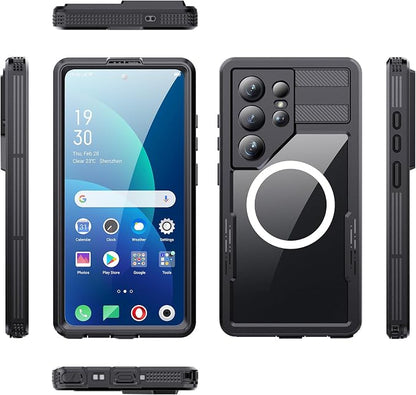 for Samsung Galaxy S26 Ultra Waterproof Case, Military-Grade Full Body Defense: IP68 Underwater Protection, Built-in Screen Protector & Camera Lens Cover, 10FT Waterproof Shockproof Dustproof.