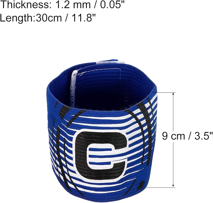 PATIKIL Captain's Armband Letter C Elastic Arm Band for Team Training