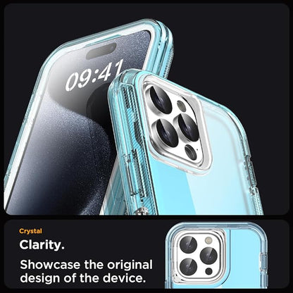 AICase for iPhone 15 Pro Max Case Clear 3 in 1 Heavy Duty Drop Protection Full Body Rugged Shockproof/Dust Proof 3-Layer Military Protective Tough Durable Cover for iPhone 15 Pro Max 6.7"_3