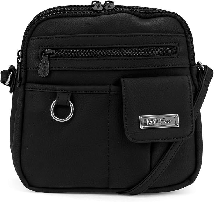 Multisac Women's MultiSac North South Mini Zip Around Crossbody